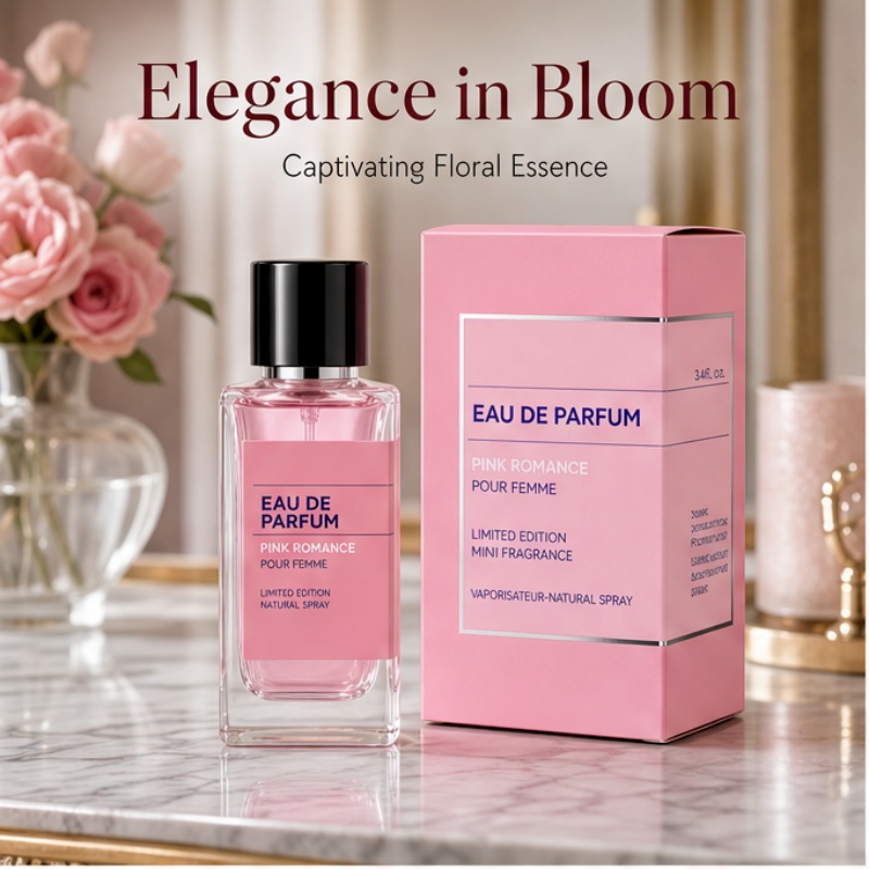 On Perfume & Fragrance Kota Bogor - Elegant Pink Romantic Women's Perfume -
