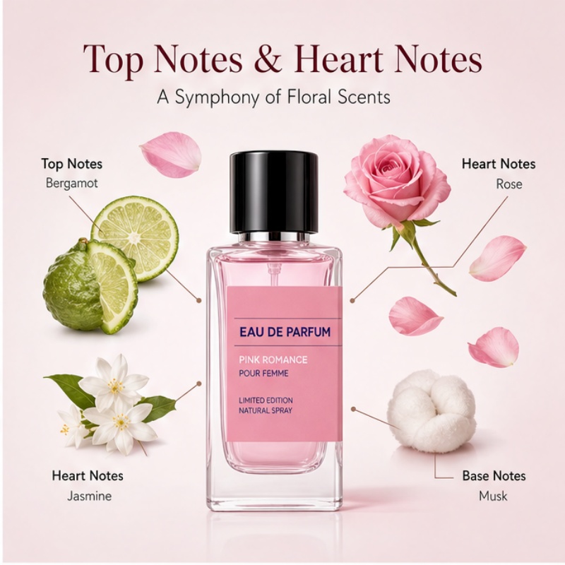 Elegant Pink Romantic Women's  - огляд і ціна On Perfume & Fragrance Kota Bogor